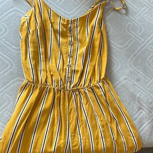 Yellow romper